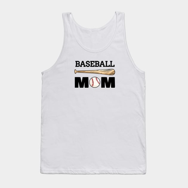 Baseball Mom Tank Top by TambuStore